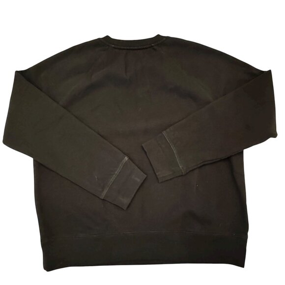 Like new Zadig & Voltaire Unisex Upper Peace Love Sweatshirt in Black Size Large - Picture 3 of 13